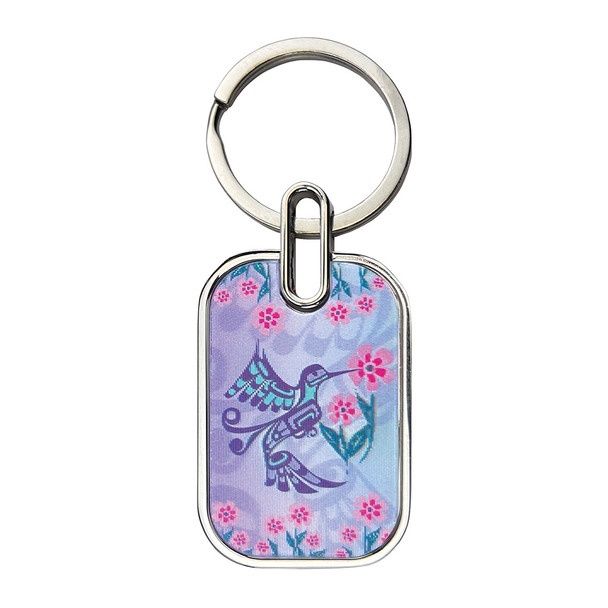 LENTICULAR KEYCHAINS, Aminal: HUMMINGBIRD