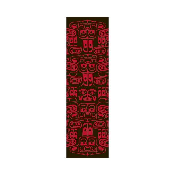 BOOKMARK - NATIVE NORTHWEST, Aminal: Chilkat Whale, Design: BOOKMARK