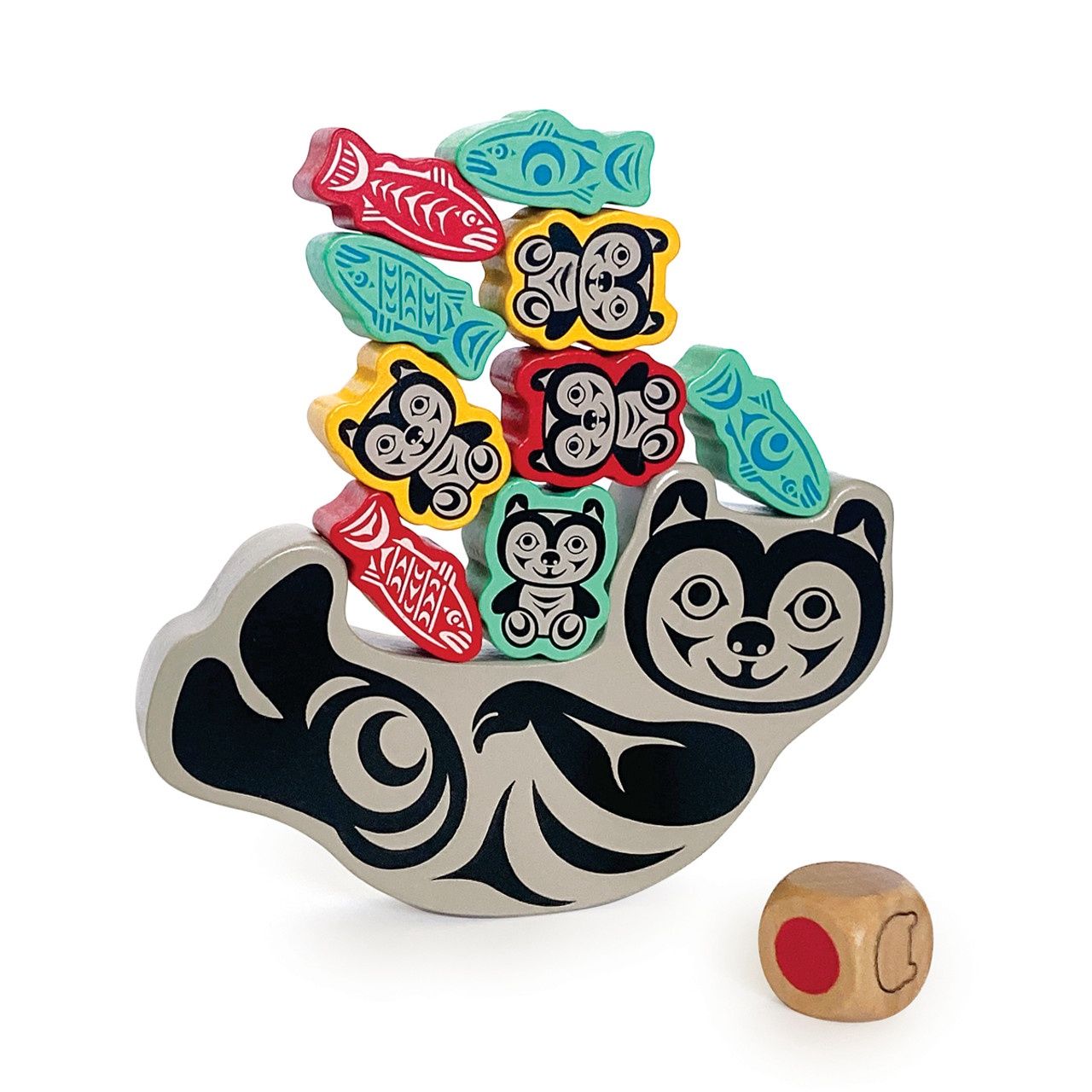 GAME BALANCING BLOCKS, Style: BEAR &amp; CUBS