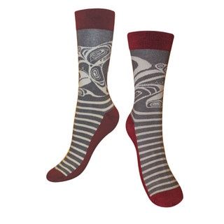 SOCKS SUMMER WOLF, Choose a size:: SML