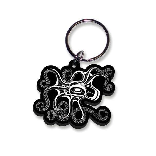 KEY ACRYLIC/ASSORTED, Animal: OCTOPUS