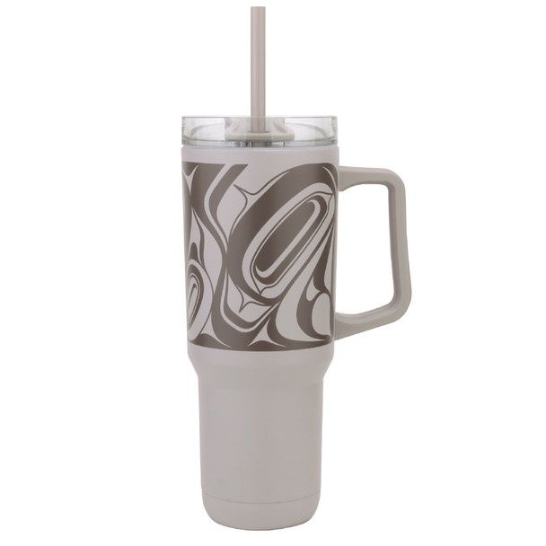 TUMBLER INSULATED 40 OZ WITH STRAW, Type: EAGLE