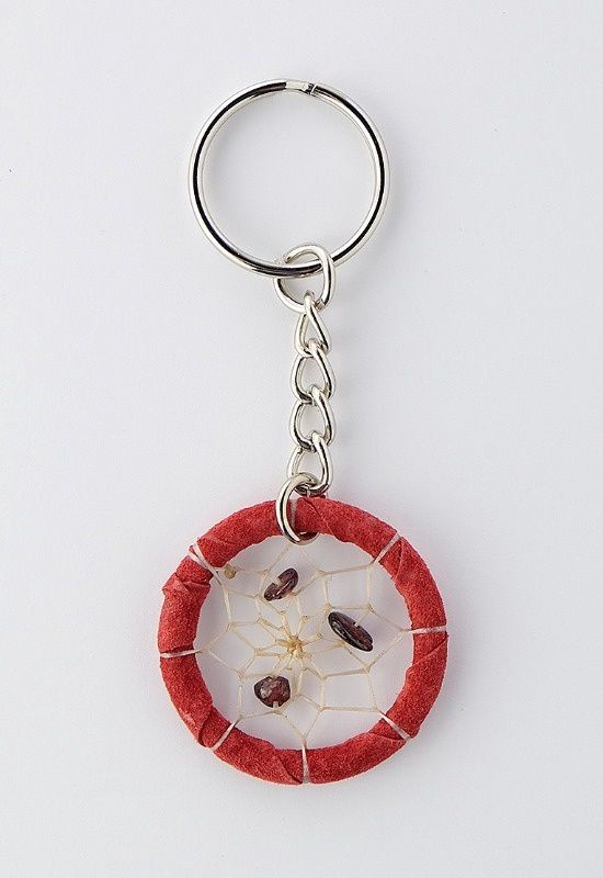 DREAM CATCHER KEYCHAIN BIRTHSTONE 1.5", Colour: KEYCHAIN JAN