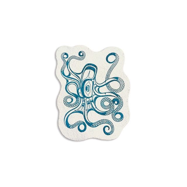 SPONGE ECO DIFERENT DESIGNE, Animal: OCTOPUS