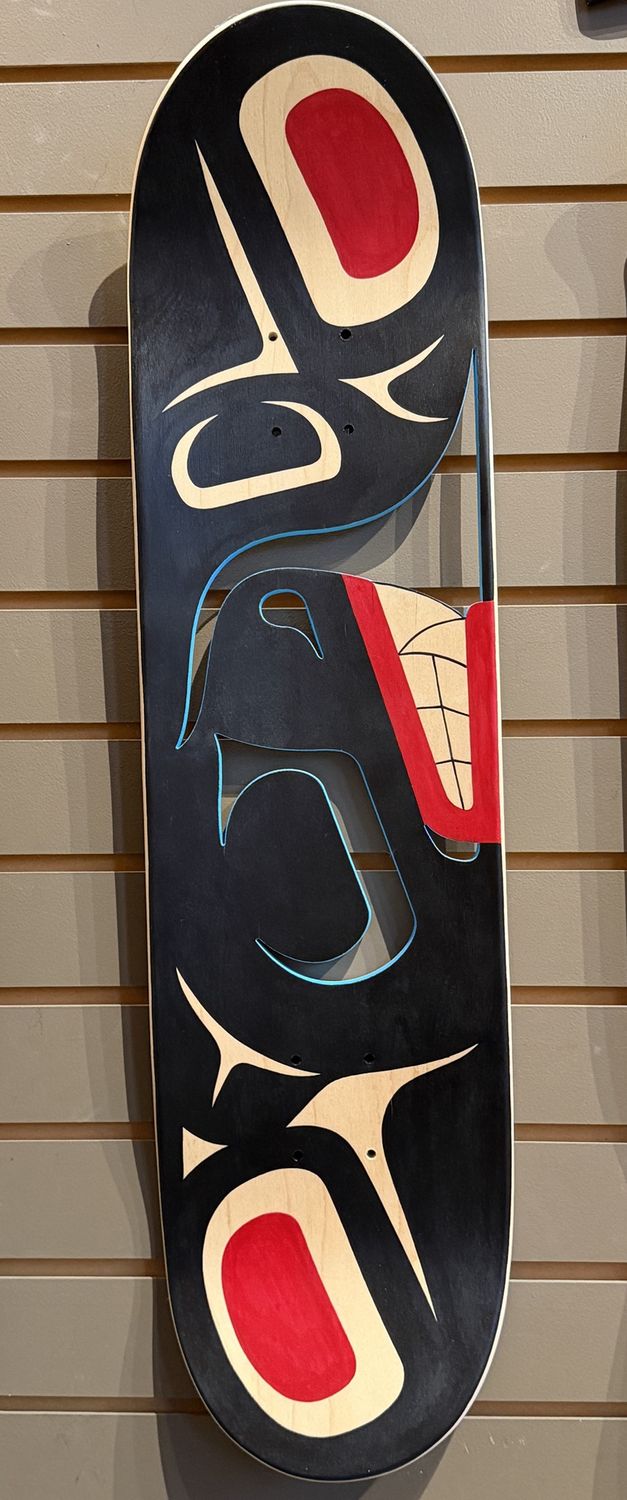 CUT OUT BEAR SKATEBOARD