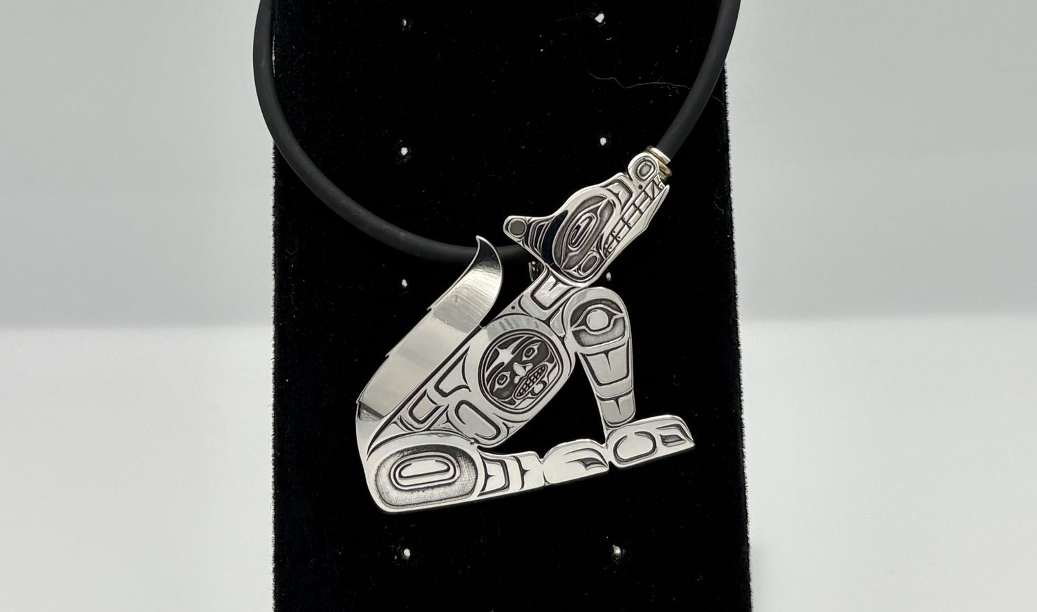 KOLTEN GRANT STERLING SILVER PENDANTS, Animal: WOLF