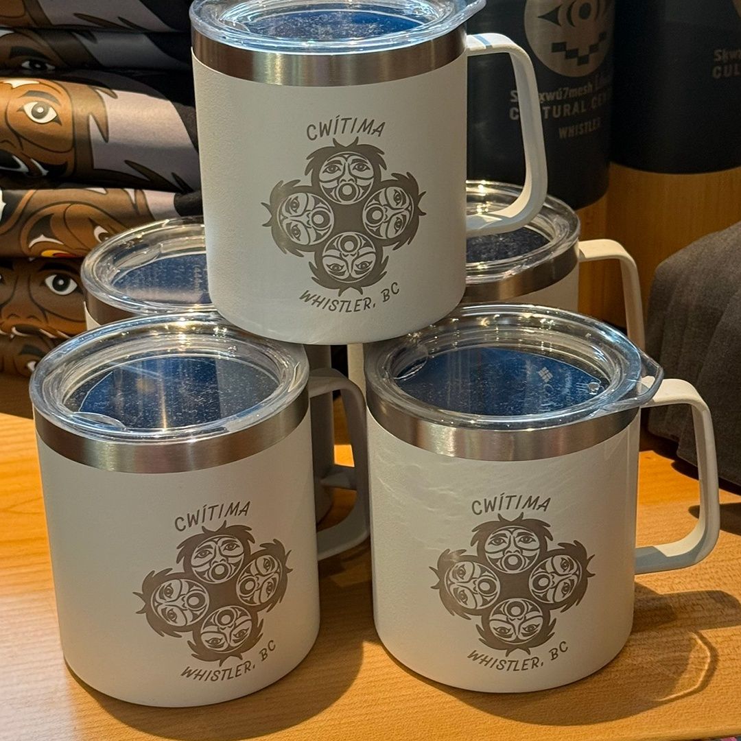 MUG WHITE ENGRAVED -  SASQUATCH