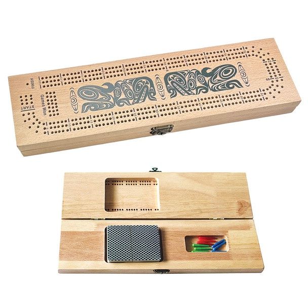 CRIBBAGE BOARD - URBAN WOLF