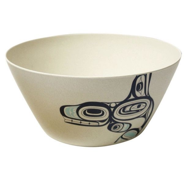 BAMBOO BOWL 10" - WHALES