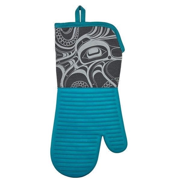 SILICONE OVEN MITT - OCTOPUS