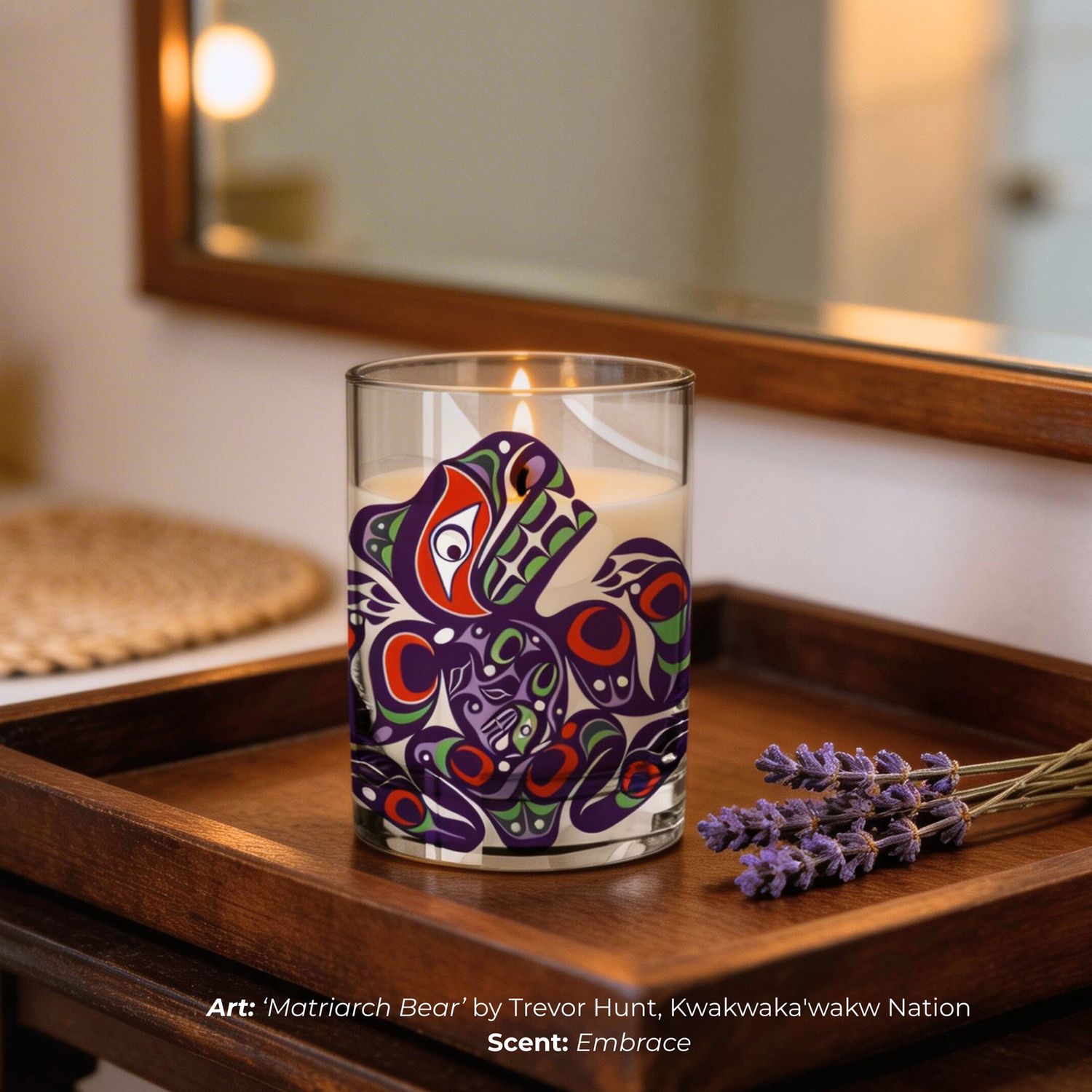 SCENTED CANDLE - EMBRACE