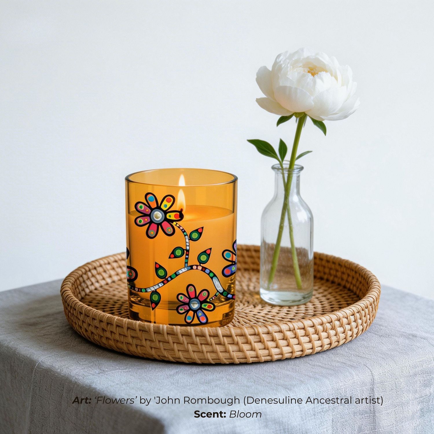 SCENTED CANDLE - BLOOM