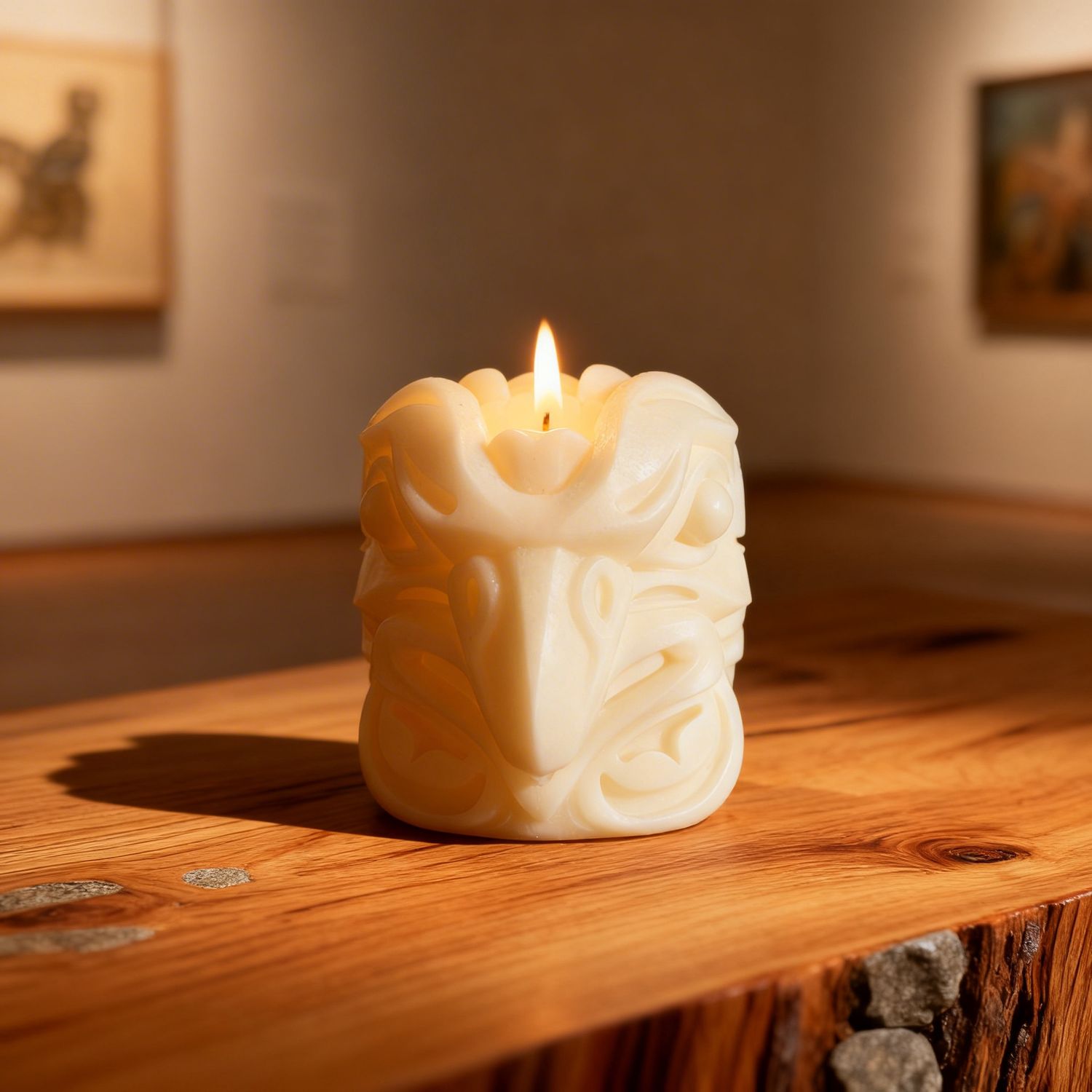 UNSCENTED CANDLE - EAGLE