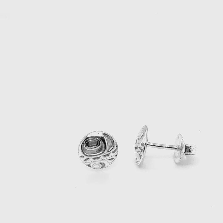 STUDS STERLING SILVER - ORCA