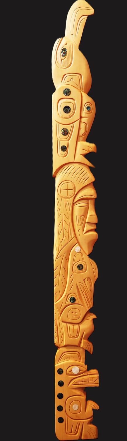 YELLOW CEDAR WALL PLAQUE