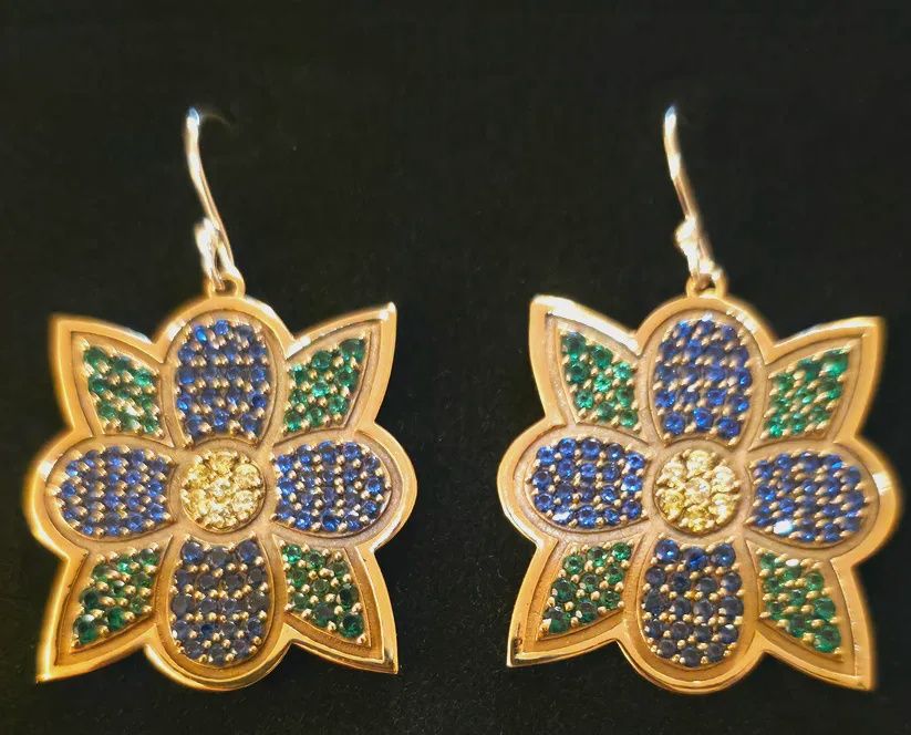 THE BLOOMING SPIRITS - EARRINGS LARGE