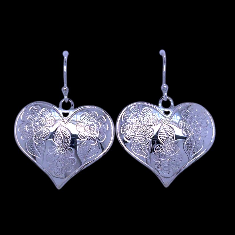 MOTHER EARTH CREE-ATIONS - SILVER EARRINGS