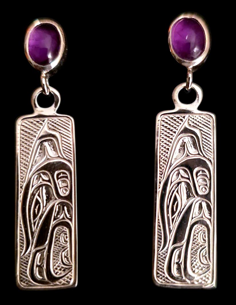 THUNDERBIRD EARRINGS - INLAY