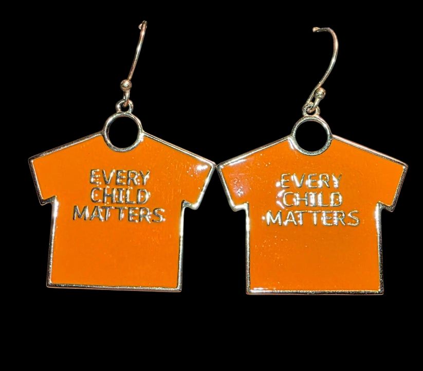 EVERY CHILD MATTERS - EARRINGS STERLING SILVER