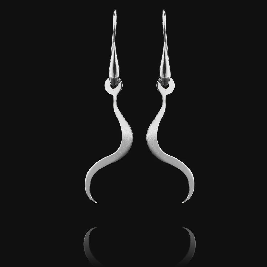 LOVED - SILVER EARRINGS SMALL