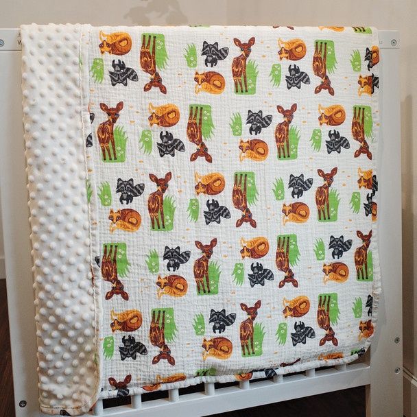BABY BLANKET - FOREST FRIENDS