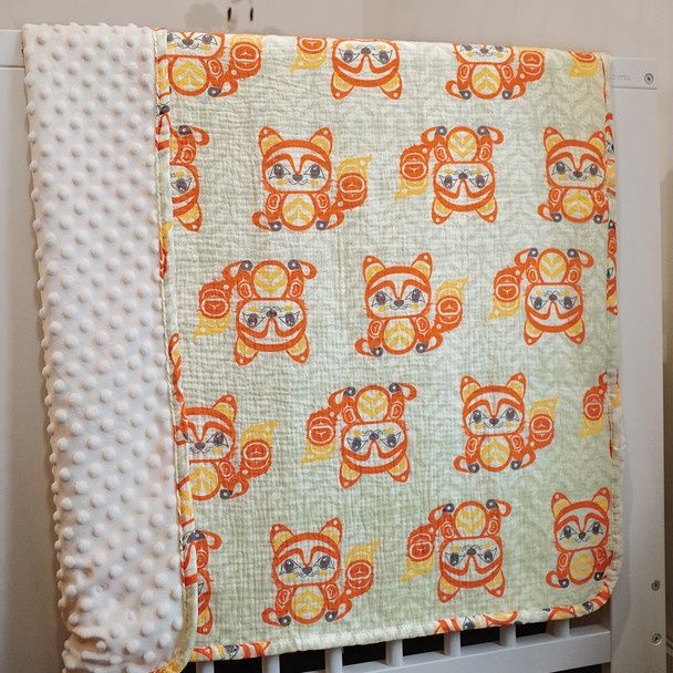 BABY BLANKET - BABY FOX