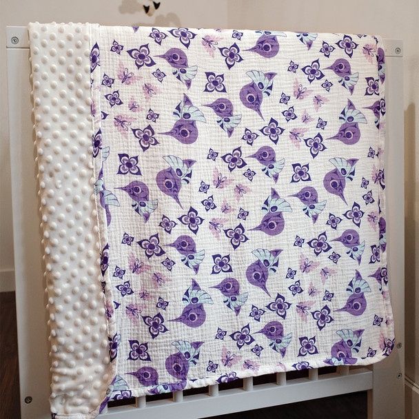 BABY BLANKET - YOUNG HUMMINGBIRD