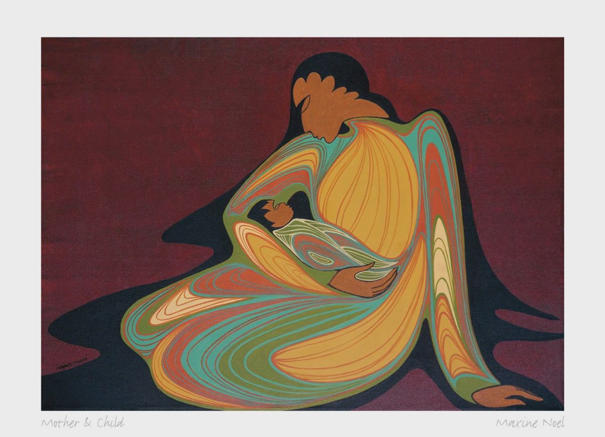 ART CARD - MOTHER &amp; CHILD