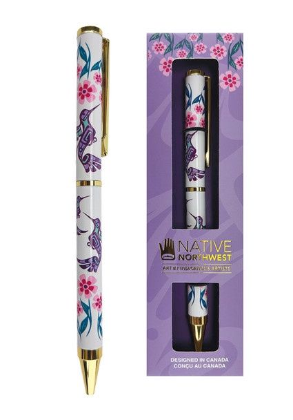 PREMIUM BALLPOINT PEN - HUMMINGBIRD