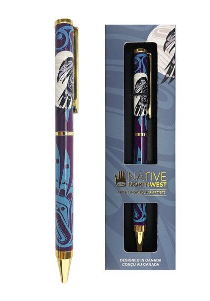 PREMIUM BALLPOINT PEN - RAVEN MOON