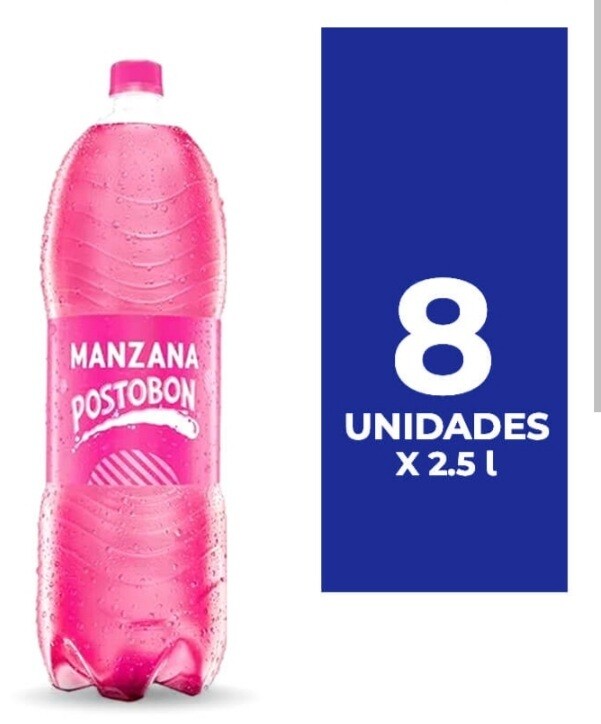 MANZANA POSTOBON 2.5 X 9