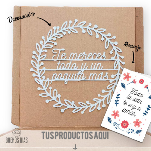 Empaque Te mereces todo