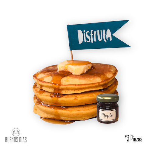 HotCakes con Mantequilla