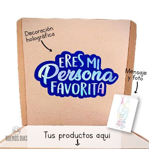 Empaque Mi Persona Favorita - AZUL