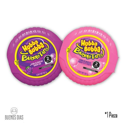 Chicle en rollo Bubba