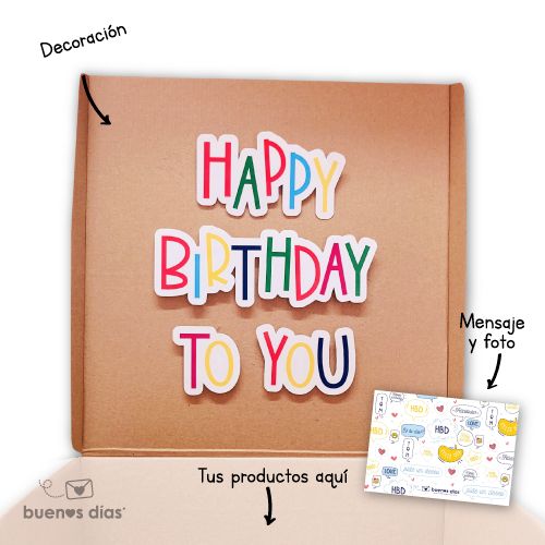Empaque Happy Birthday To You