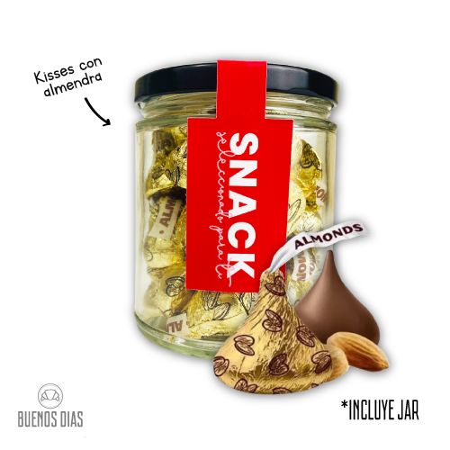 Snack Kisses Almendra