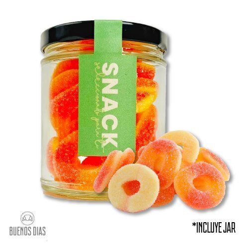Snack Gomitas Aros Durazno