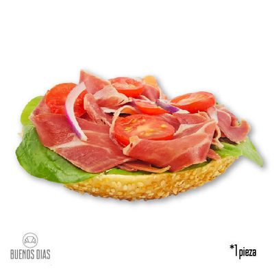 Bagel Toast Jamón Serrano