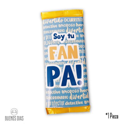 Barra Chocolate Soy tu fan Pa