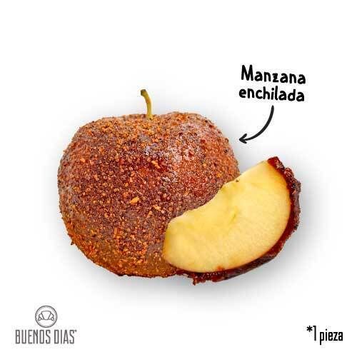 Manzana Cubierta de chamoy