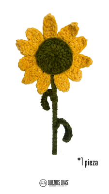girasol crochet