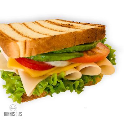 Sandwich Jamón Pavo