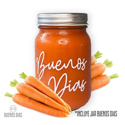 Jugo de Zanahoria en Frasco BuenosDias