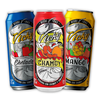 Kit 3 Cervezas Vicky