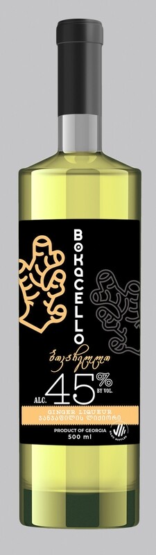 BOKACELLO GINGER LIQUEUR |ბოკაჩელლო ჯანჯაფილის ლიქიორი