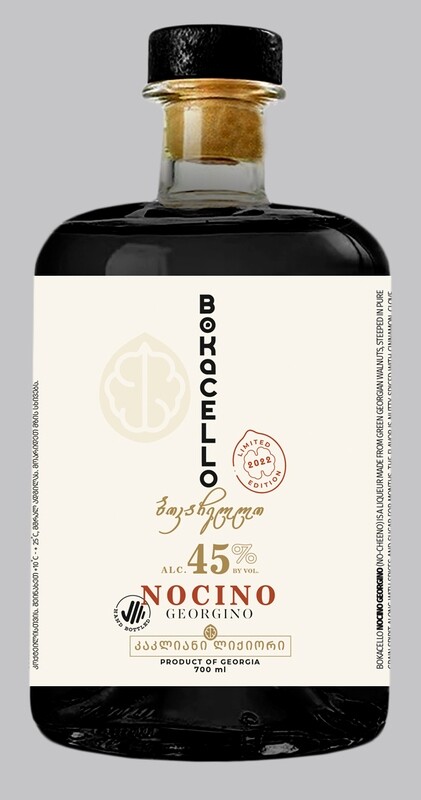 BOKACELLO NOCINO GEORGINO | ბოკაჩელლო ქართული კაკლიანი ლიქიორი