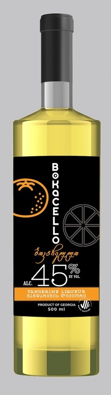 BOKACELLO TANGERINE LIQUEUR | ბოკაჩელლო მანდარინის ლიქიორი