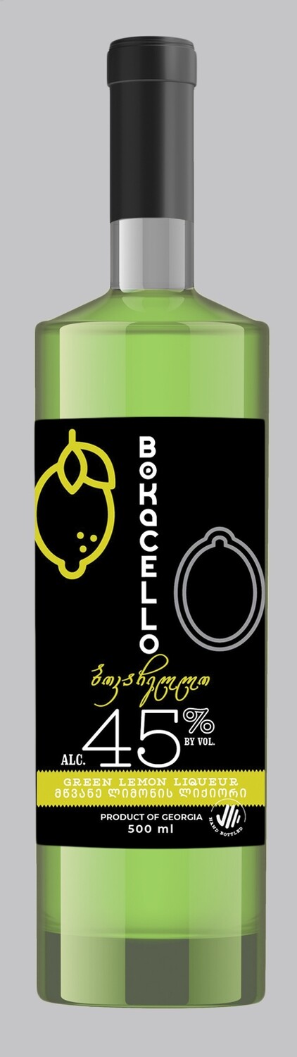 BOKACELLO LEMON &amp; GREEN LEMON LIQUEURs | ბოკაჩელლო ლიმონის &amp; მწვანე ლიმონის ლიქიორები