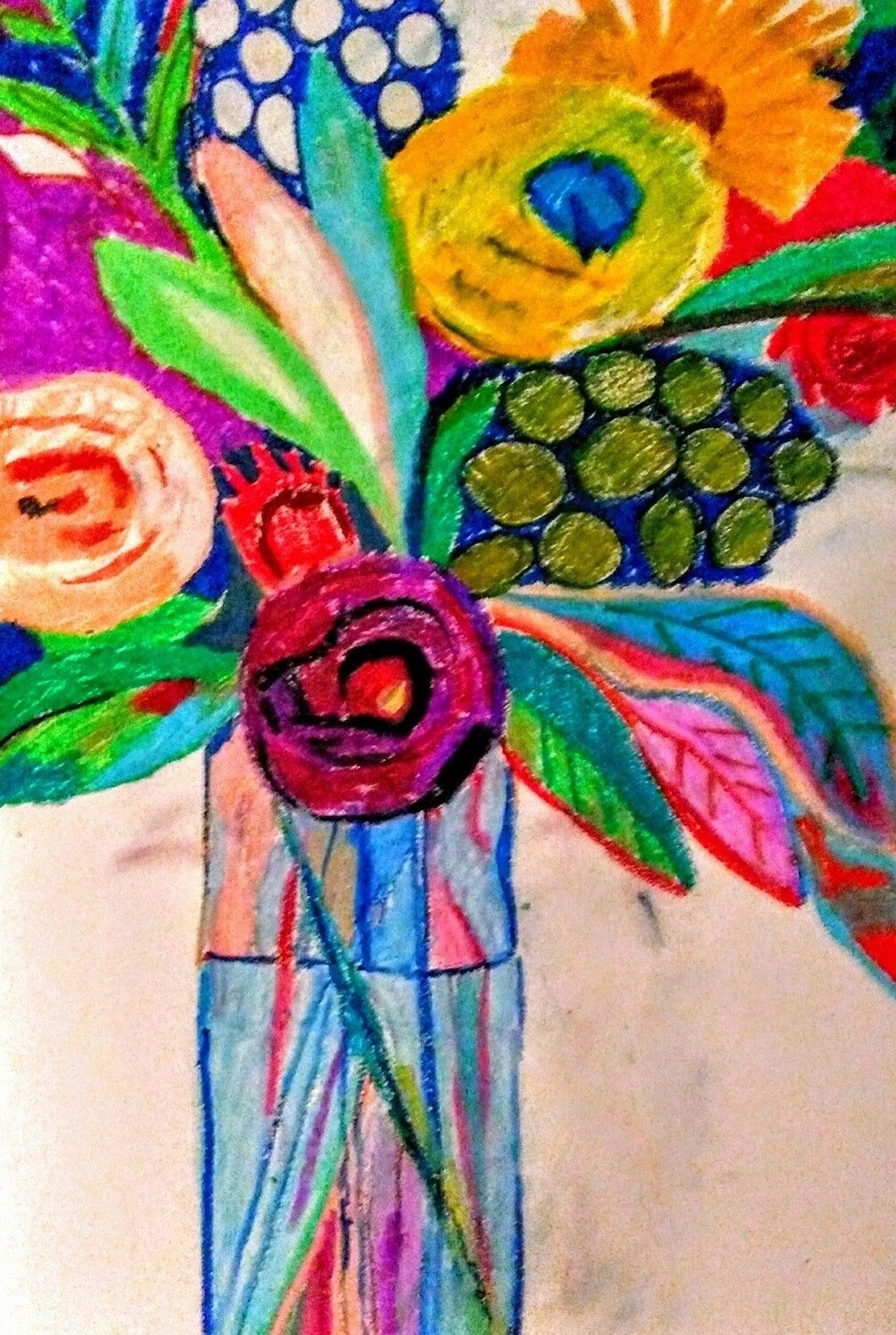 Vase of flowers